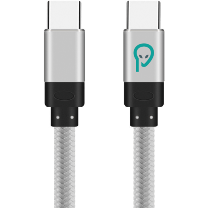 Oferte la Cablu de date Pentru Smartphone USB Type-C La USB Type-C 1m Argintiu