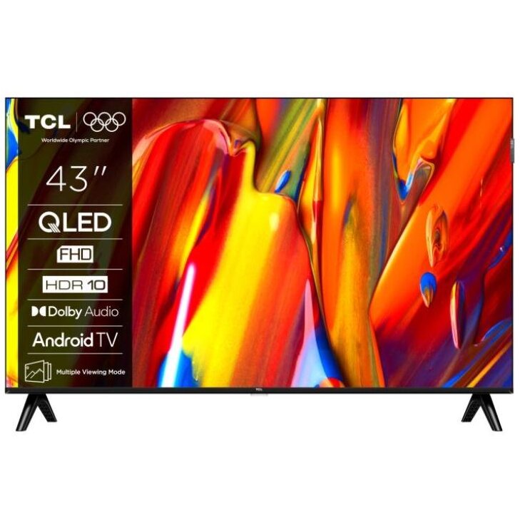 Oferte la Televizor QLED 43V5C 108cm 43inch Google TV Full HD Black