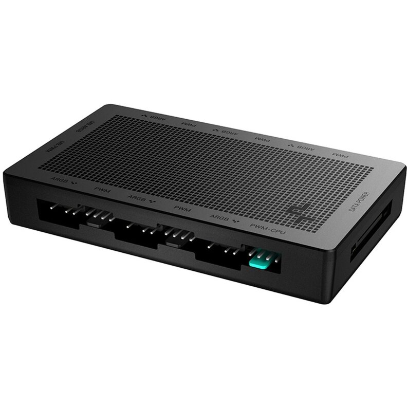 Oferte la Fan Controller DeepCool SC790 PWM RGB  Negru