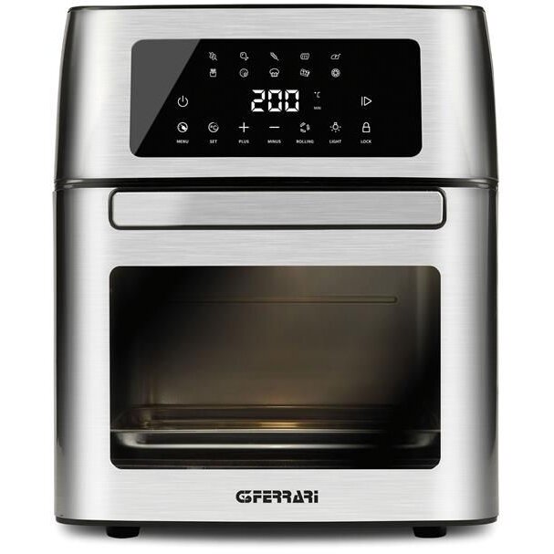 Oferte la Friteuza cu Aer Cald Friggisano Evo 1500W 15L Temperatura Ajustabila Argintiu-Negru