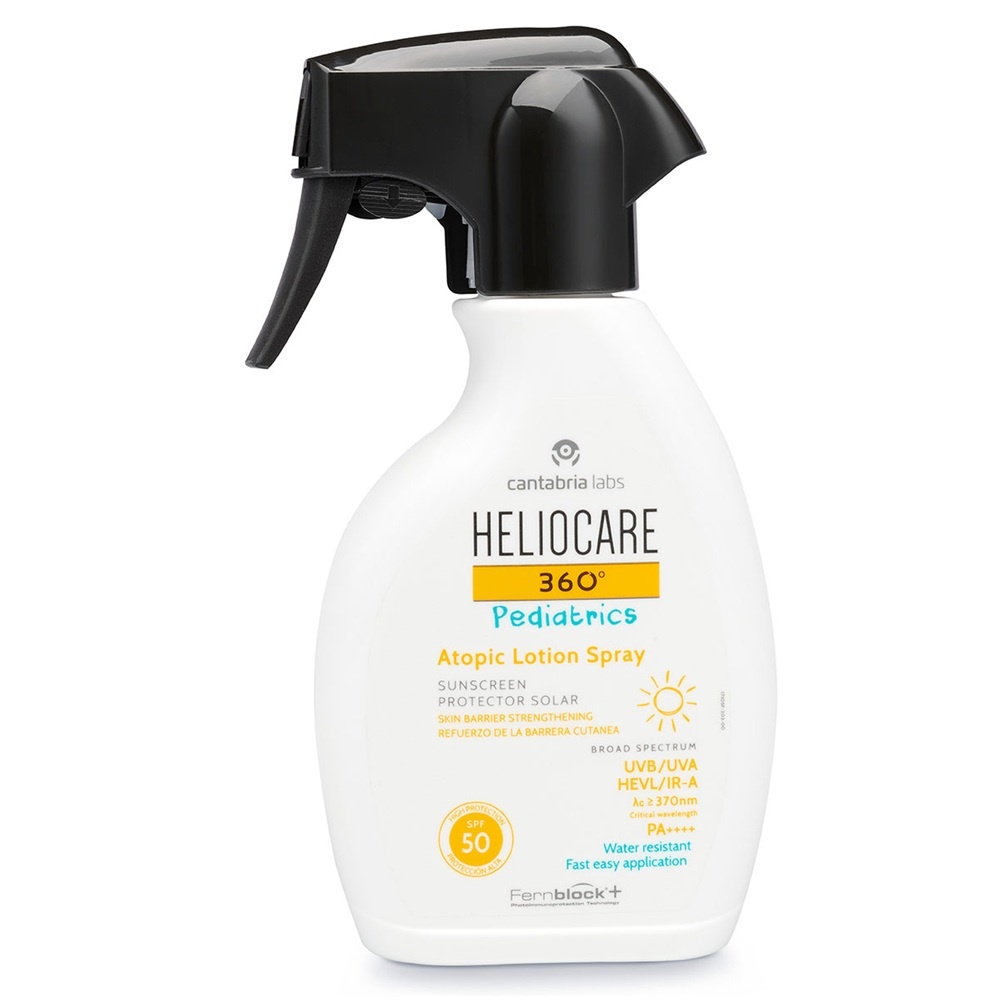 Oferte la Lotiune spray de protectie solara cu SPF 50 pentru copii Heliocare 360 Pediatrics Cantabria Labs, 250 ml