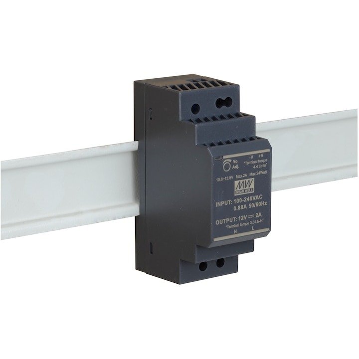 Oferte la Sursa de alimentare Mean Well HDR-30-12, 12V, 30W, 2A, sina DIN