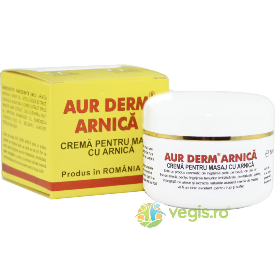 Oferte la Crema pentru Masaj cu Arnica Aur Derm 50ml