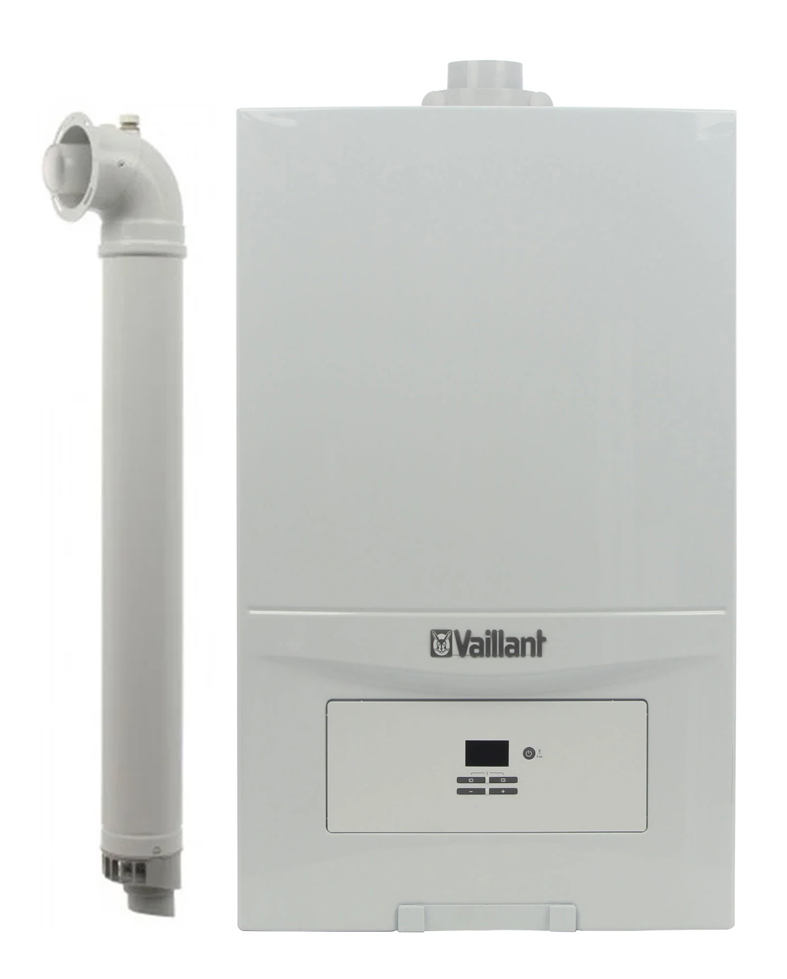 Centrala termica in condensatie Vaillant ecoTEC Pure VUW 286/7-2 28 kw murala afisaj digital schimbator caldura inox kit de evacuare
