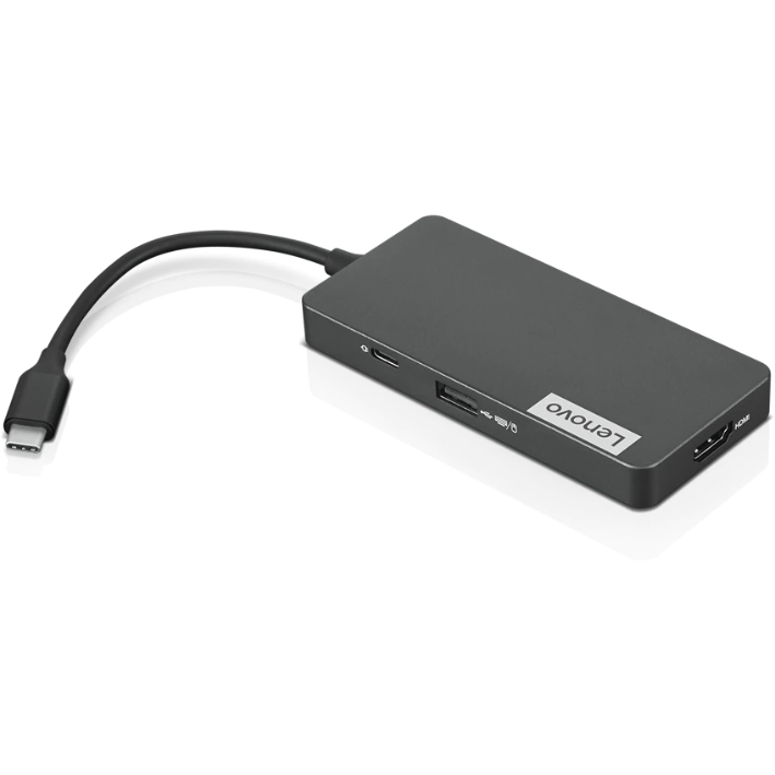 Oferte la Docking Station 7 in 1  USB 2.0 HDMI USB-C SD Card Reader  USB 3.0 TF Card Reader 15W Negru