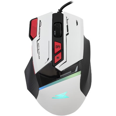 Oferte la Mouse Gaming BGM-042 MANTA cu Fir 12800DPI Alb/Negru