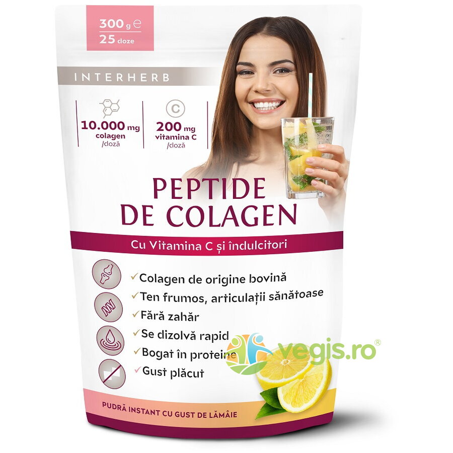 Oferte la Peptide de Colagen Pudra cu Aroma de Lamaie 300g