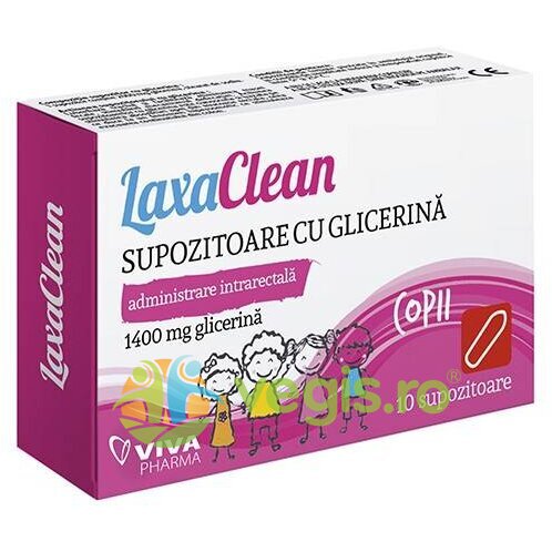 Oferte la Laxaclean Supozitoare cu Glicerina Pentru Copii 1400mg 10 buc