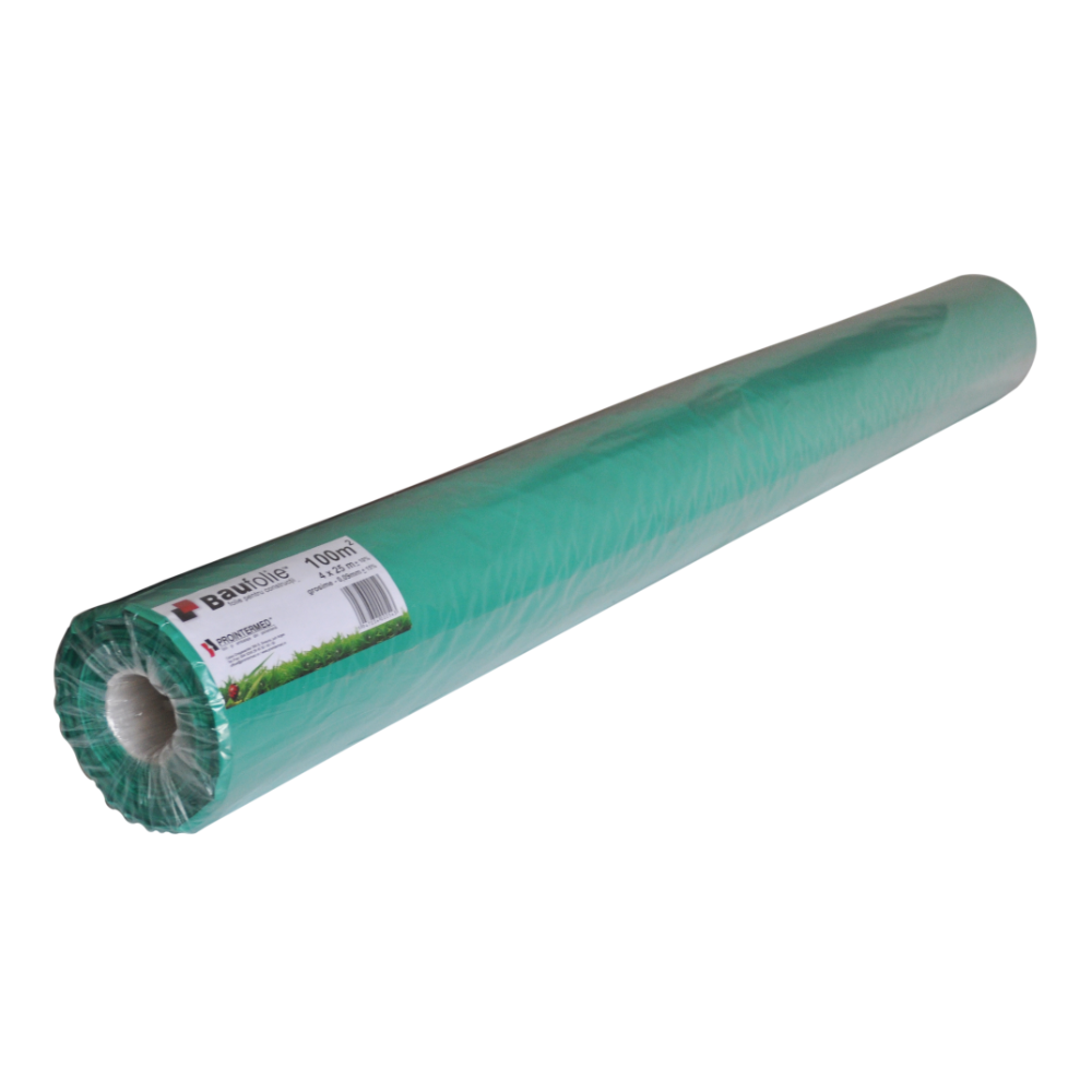 Oferte la Folie polietilena Baufolie, LDPE reciclat, grosime 0,09 mm, dimensiuni 4x25 m