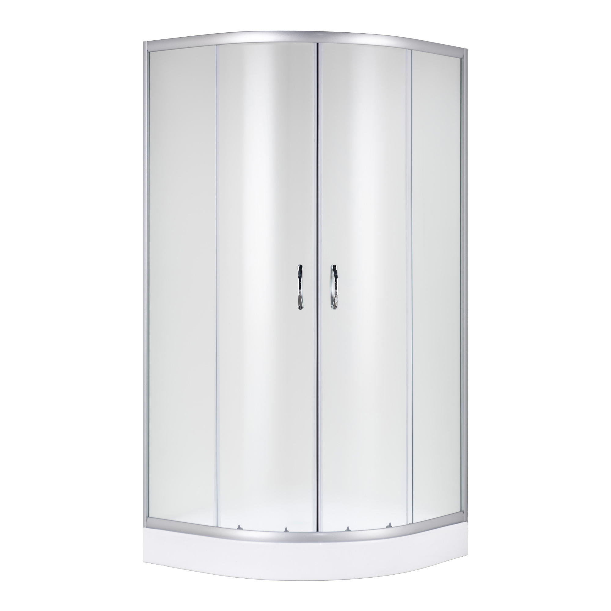 Oferte la Cabina de dus Premier Kalema, semirotund, sticla mata 4 mm, 90 x 90 x 193 mm