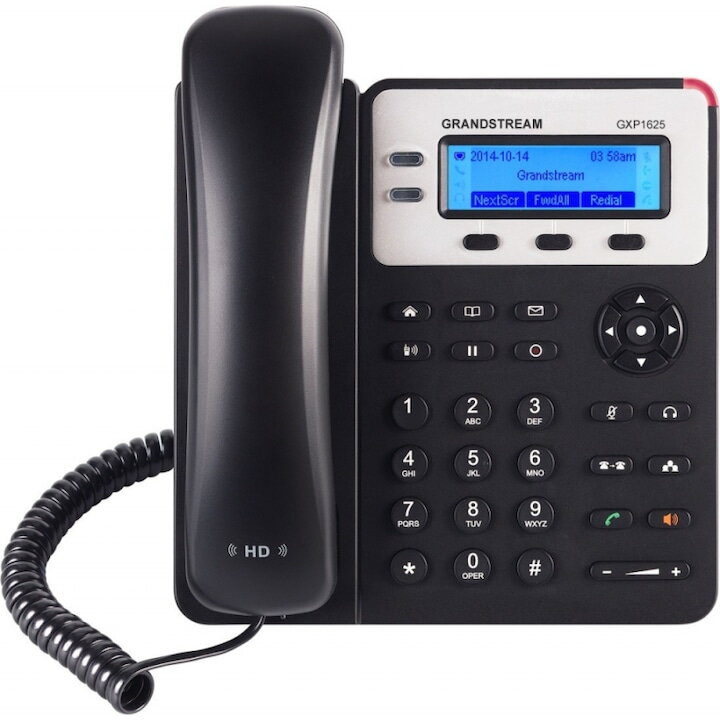 Oferte la Telefon fix, Grandstream, IP GXP 1625 HD, Negru/Alb