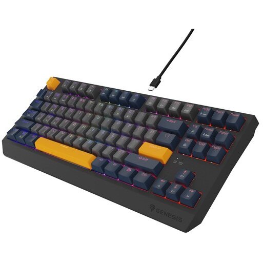 Oferte la Tastatura Thor 230 TKL Negative RGB Outemu Panda Naval Blue