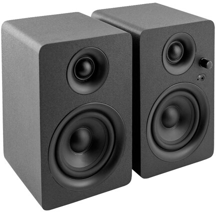 Oferte la Boxe Monitor Activ + Pasiv 2X18W Bluetooth Negru