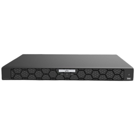 Oferte la NVR 32 canale Uniview NVR504-32B-IQ, 4K, max. 16MP, Alarma, 1U