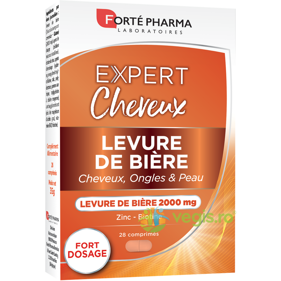 Oferte la Expert Levure de Biere Tratament pentru Ingrijirea Pielii, Parului si Unghiilor 28cpr