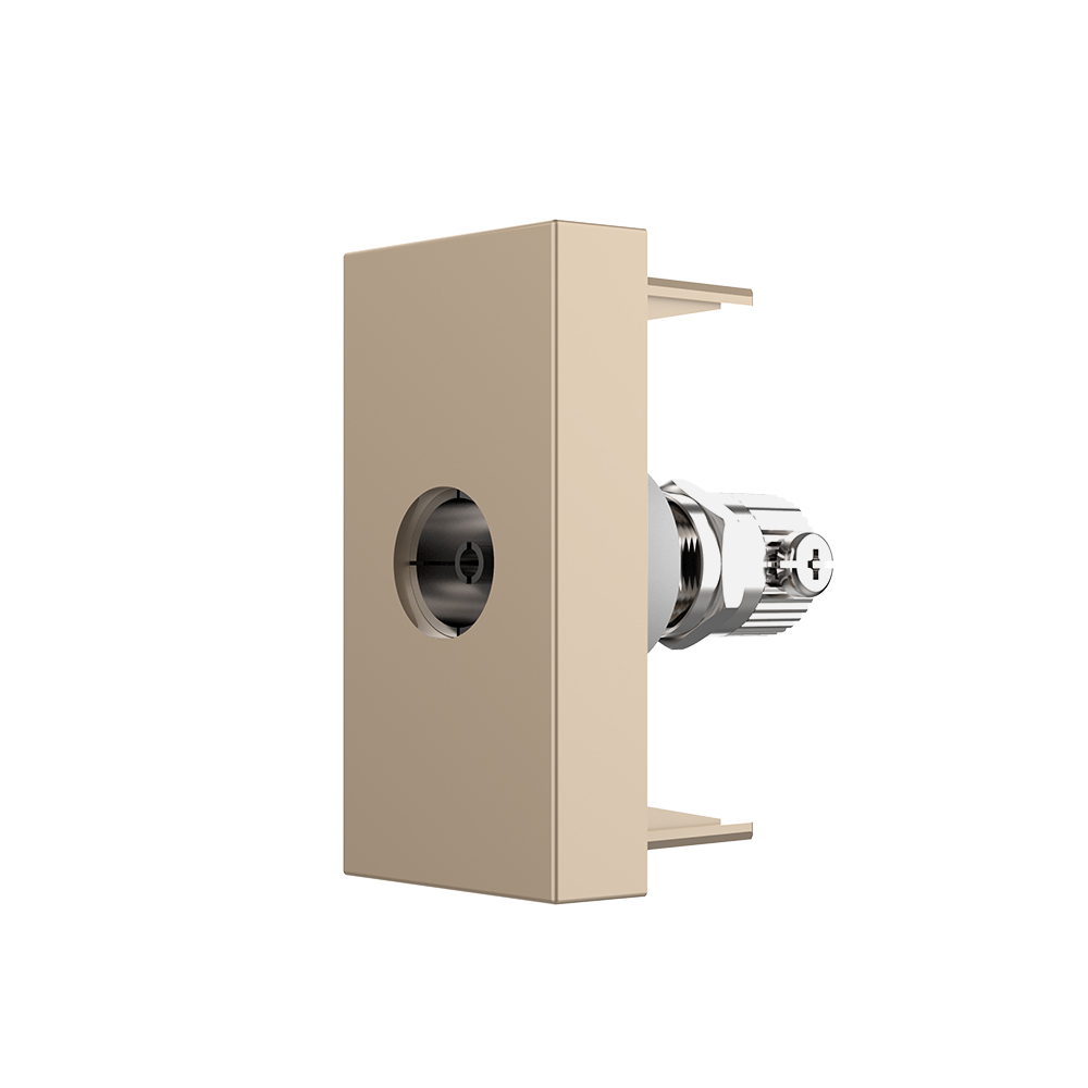 Oferte la Modul priza TV 1M Livolo VL-FCTV-1AP, policarbonat, auriu