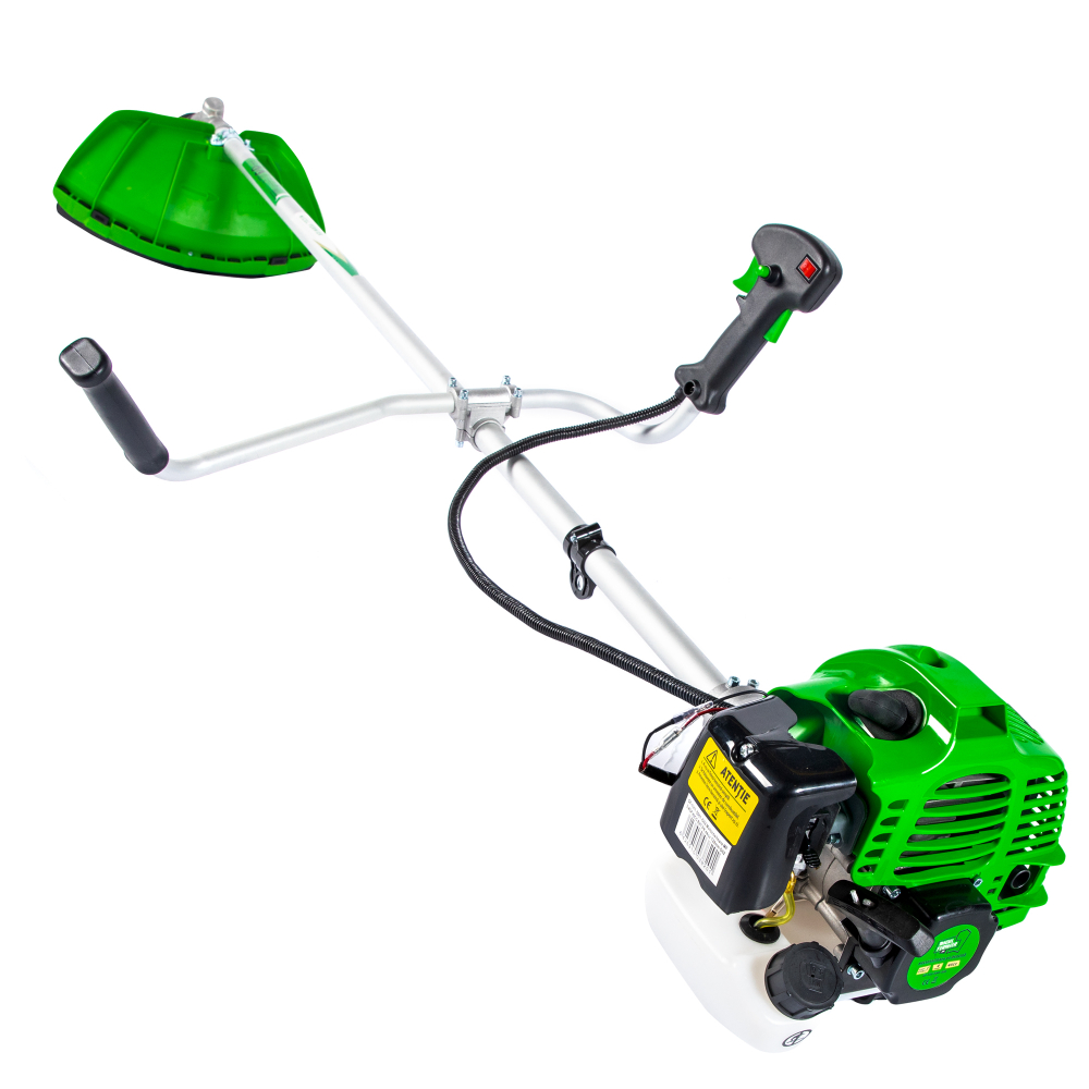 Motocoasa pe benzina cu pornire rapida Micul Fermier GF-1311-S001-G02, 4 accesorii, 3.4 cp