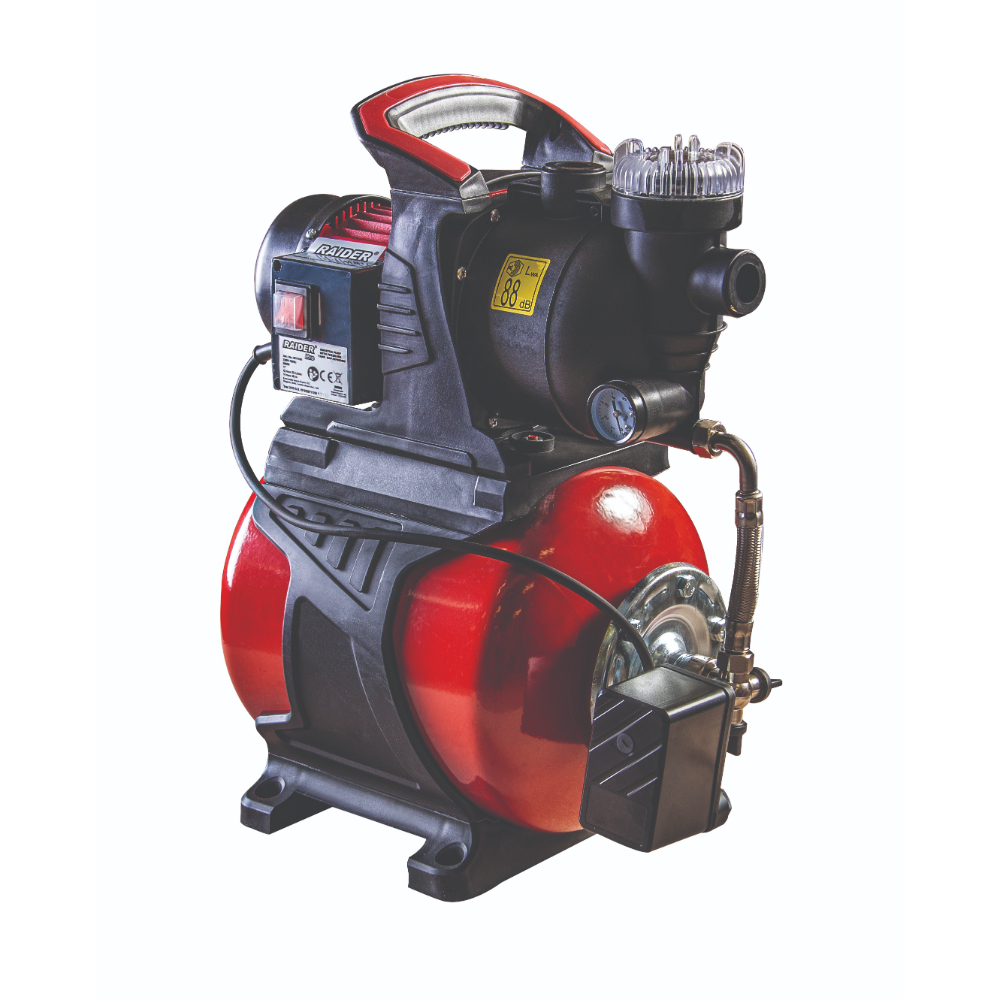 Oferte la Hidrofor cu rezervor Raider RD-WP800SW, 3 bar, 53 l/min, 800W