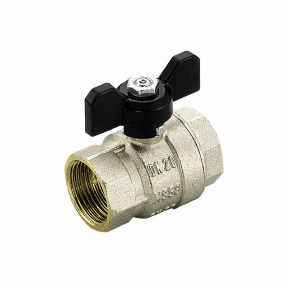 Oferte la Robinet apa cu bila Tiemme, filet interior-interior, alama, auriu, racord 1/2