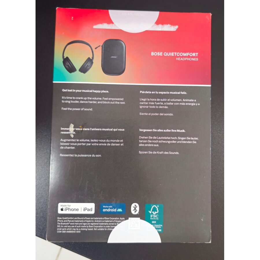 Oferte la Casti Resigilat QuietComfort Cu Anulare Zgomot Wireless Negru