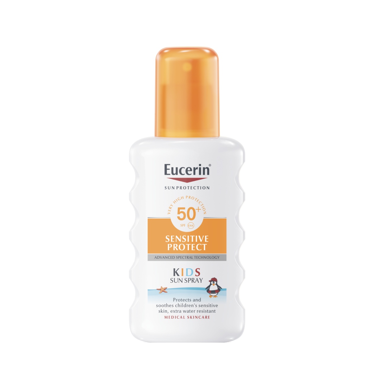 Oferte la Spray de corp pentru copii SPF50+ Sun Sensitive Protect Eucerin, 200 ml