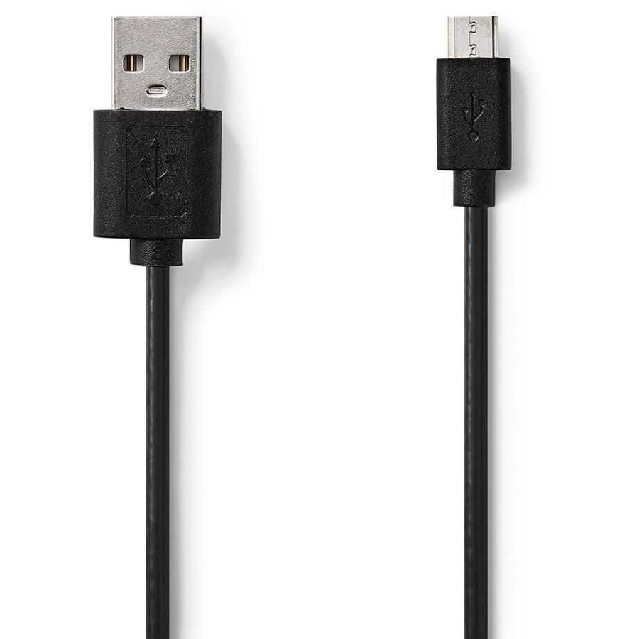 Oferte la Cablu USB 2.0 Tata la MicroUSB tata 2m Negru