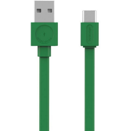 Oferte la Cablu de Date USB 2.0 la USB-C 1.5m Verde