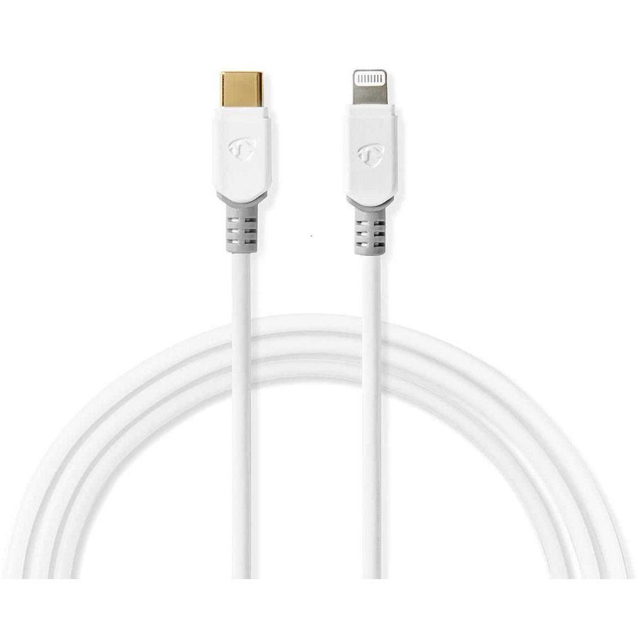 Oferte la Cablu Apple Lightning 8-Pin Tata la USB-C Tata 3m Alb