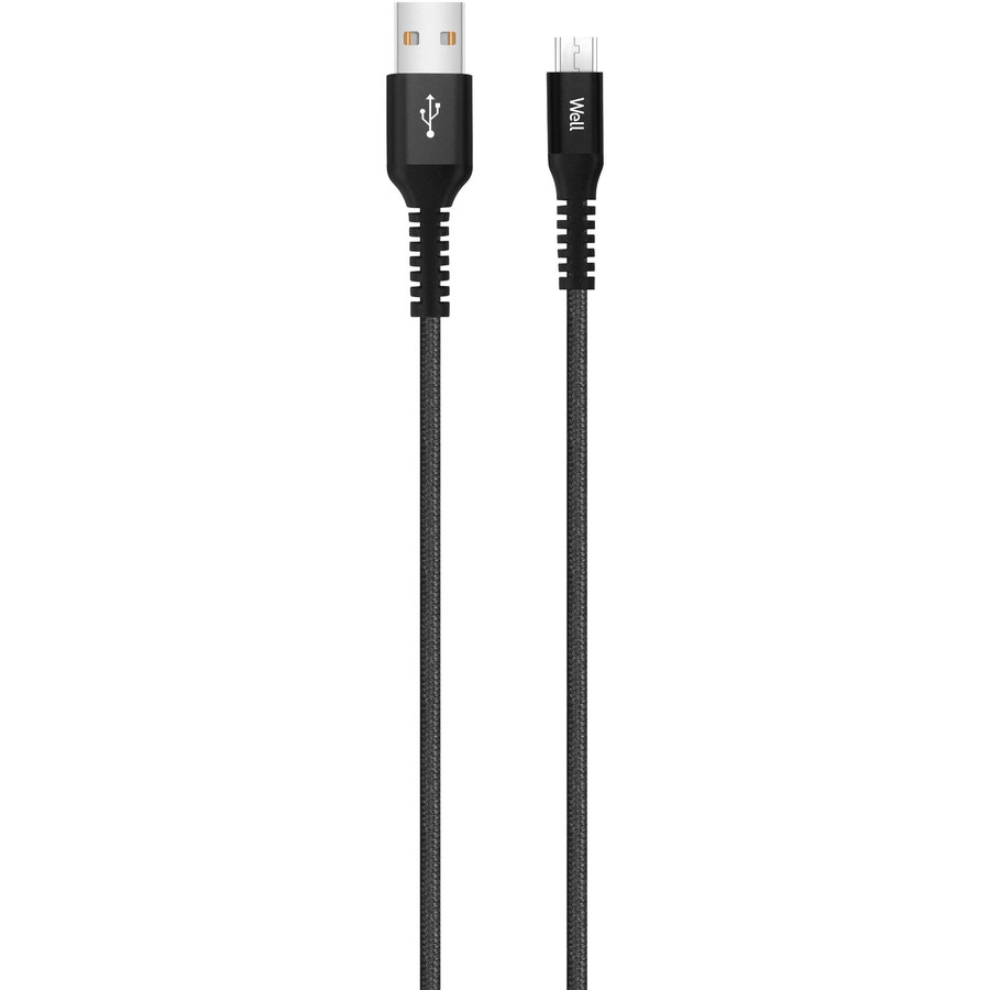 Oferte la Cablu de Date si Incarcare USB la MicroUSB 2.1A 1m Negru