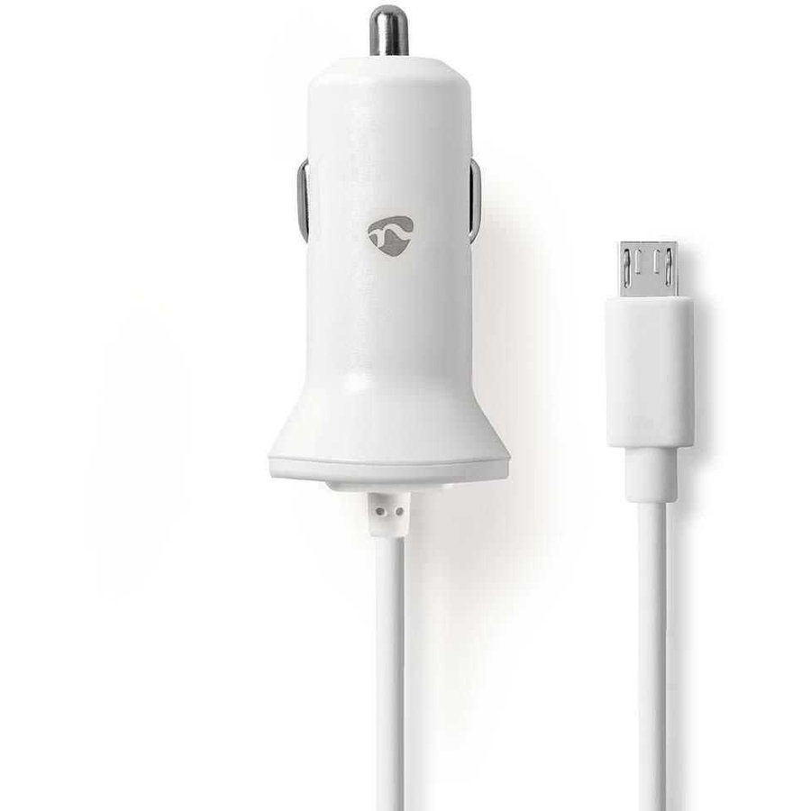 Oferte la Incarcator Auto CCHAM240AWT MicroUSB 2.4 A Alb