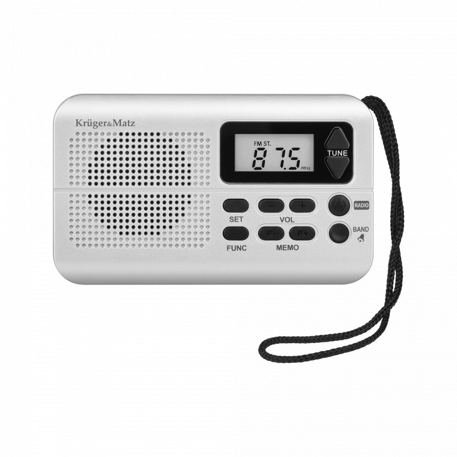 Oferte la Radio Portabil KM0819 Alb/Negru