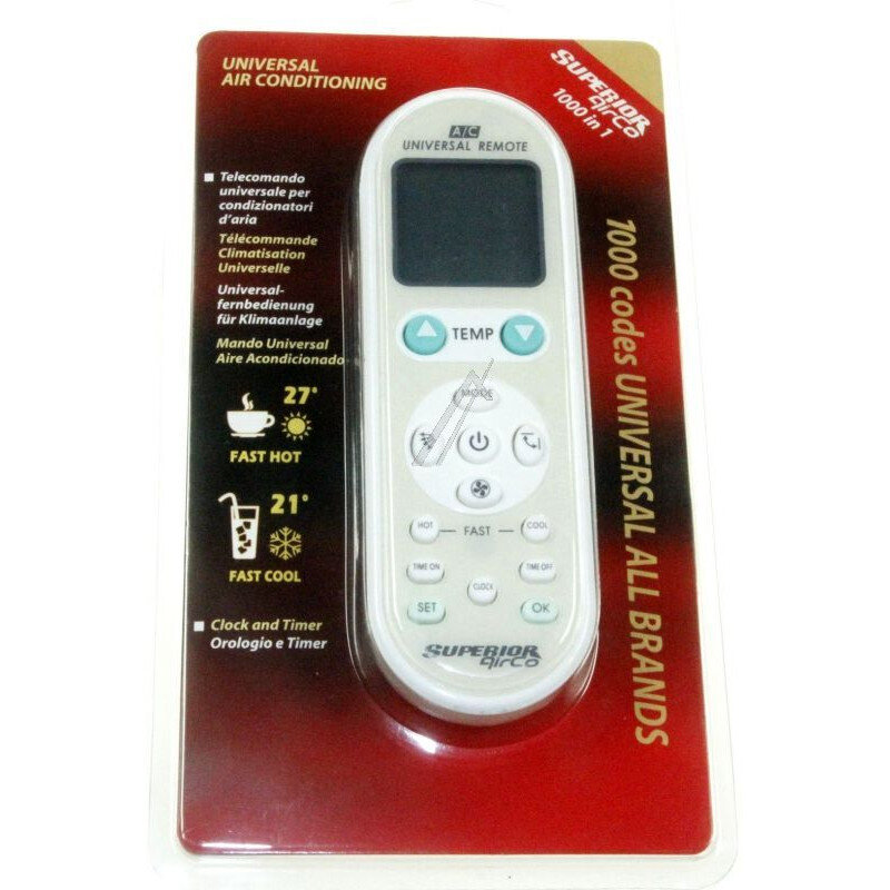 Oferte la Telecomanda Universala Compatibila Cu Majoritatea Modelelor De Aer Conditionat Display Luminat Alb