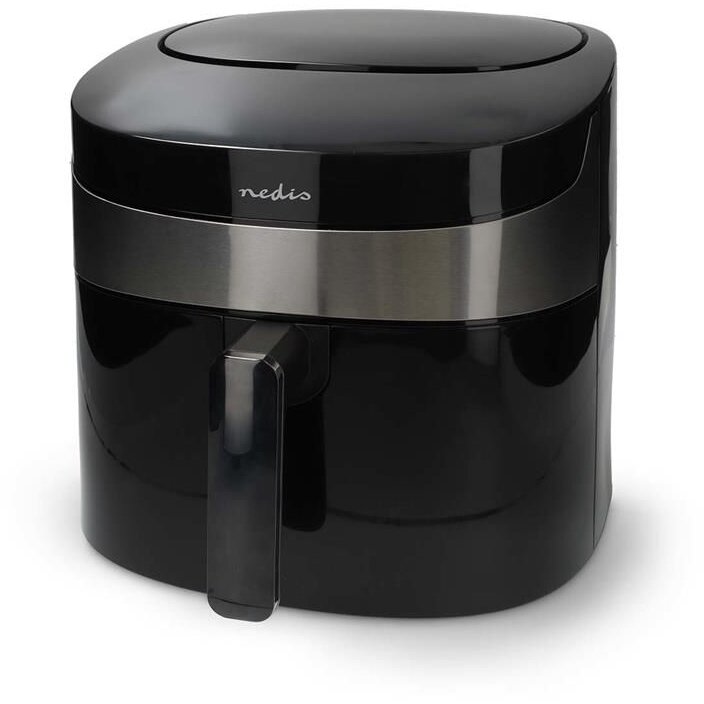 Oferte la Friteuza Digitala cu Aer Cald Smart 7.2L Temporizator 240Min 8 Programe Presetate Negru