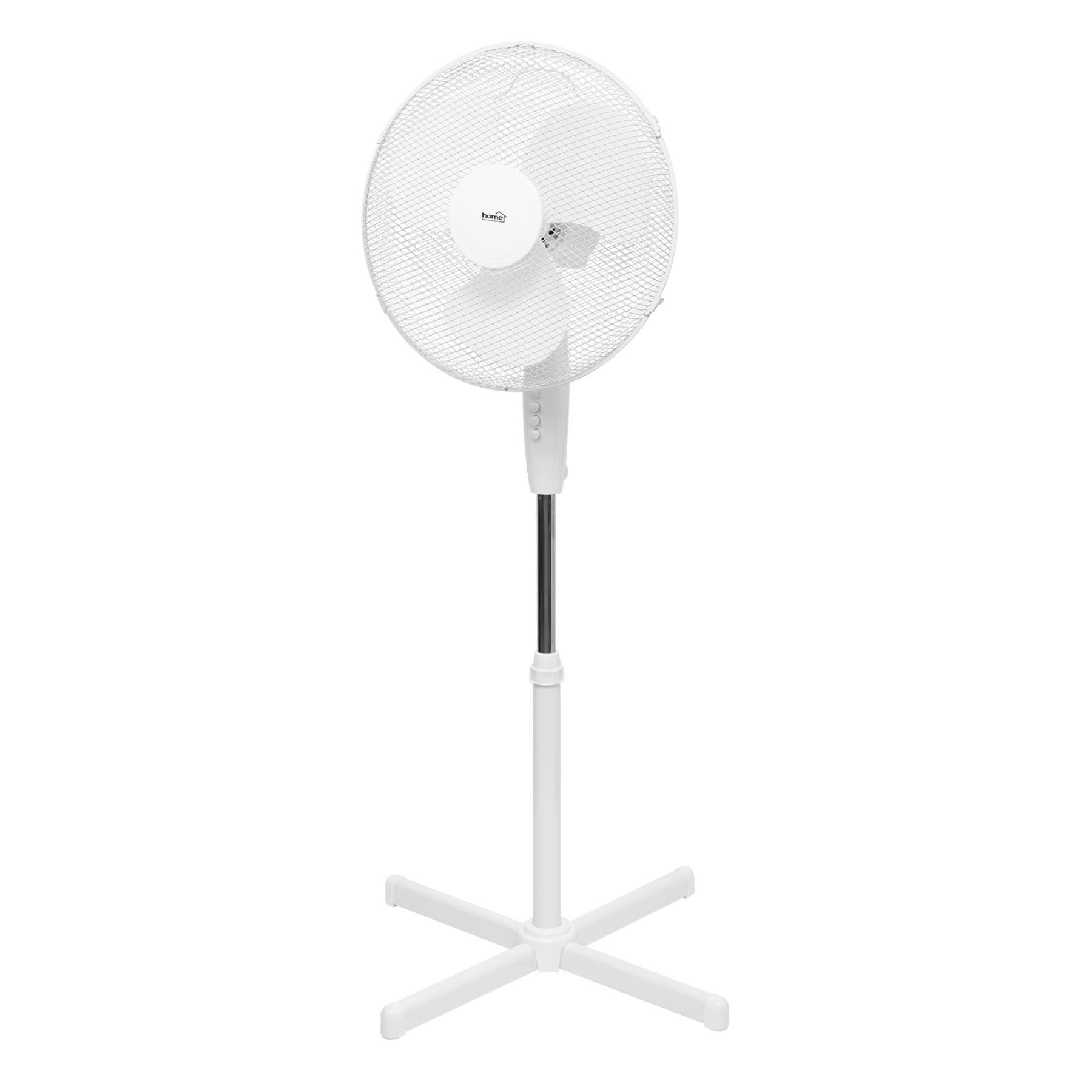 Oferte la Ventilator cu stativ Home SF40WH, alb, 40 cm, 45 W