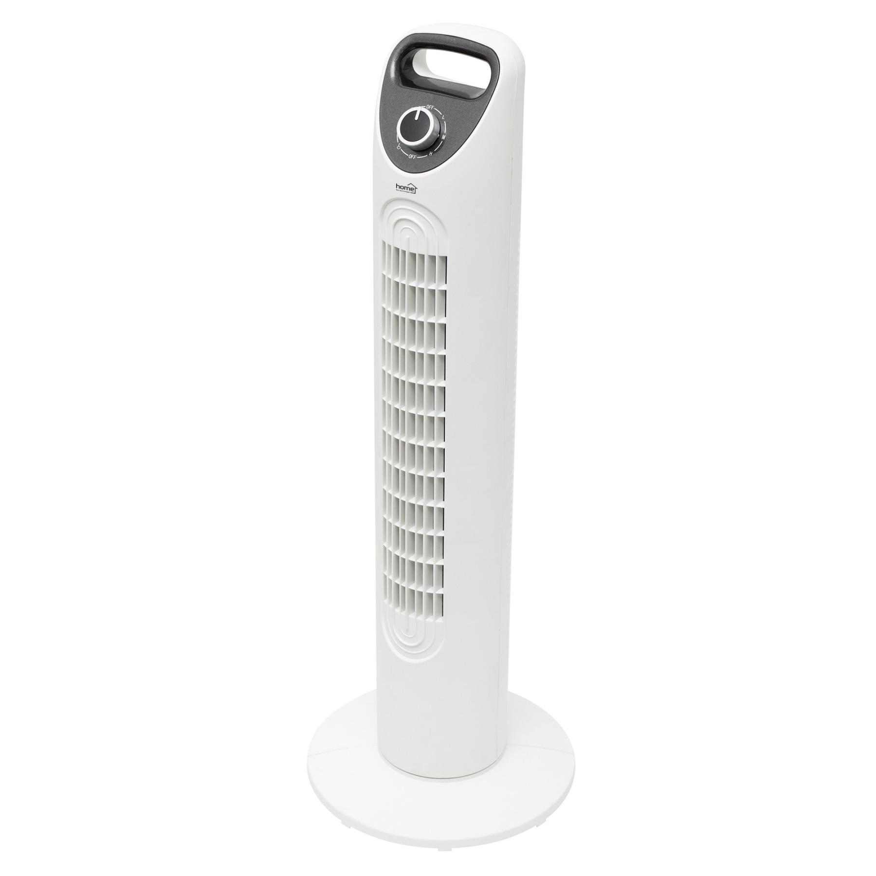 Oferte la Ventilator tip stalp Home TWF822, alb, 79 cm, 45 W
