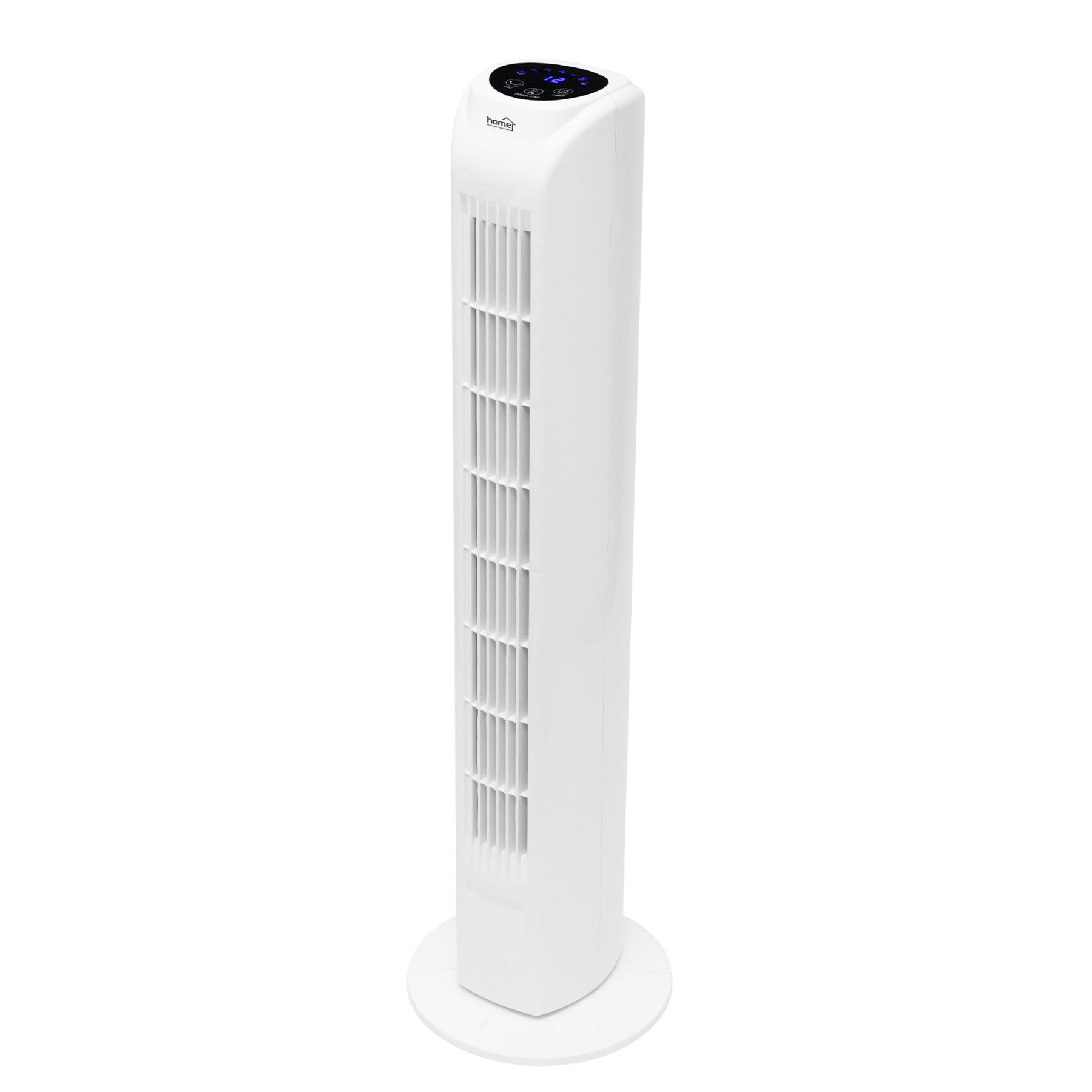 Oferte la Ventilator tip stalp cu telecomanda Home TWFR78, alb, 78 cm, 45 W