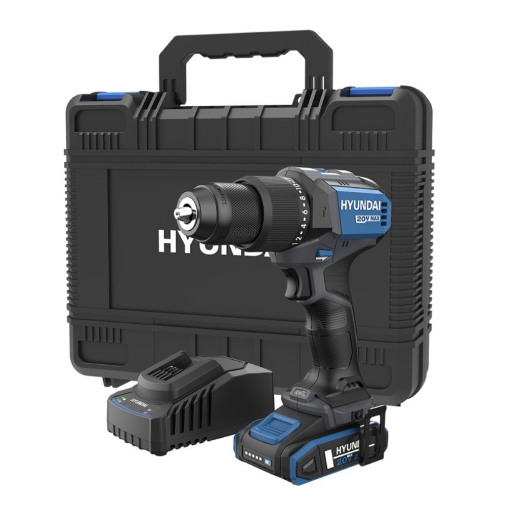 Oferte la Masina de gaurit si insurubat brushless cu percutie Hyundai HD20X-60TT, cu acumulator, 20V