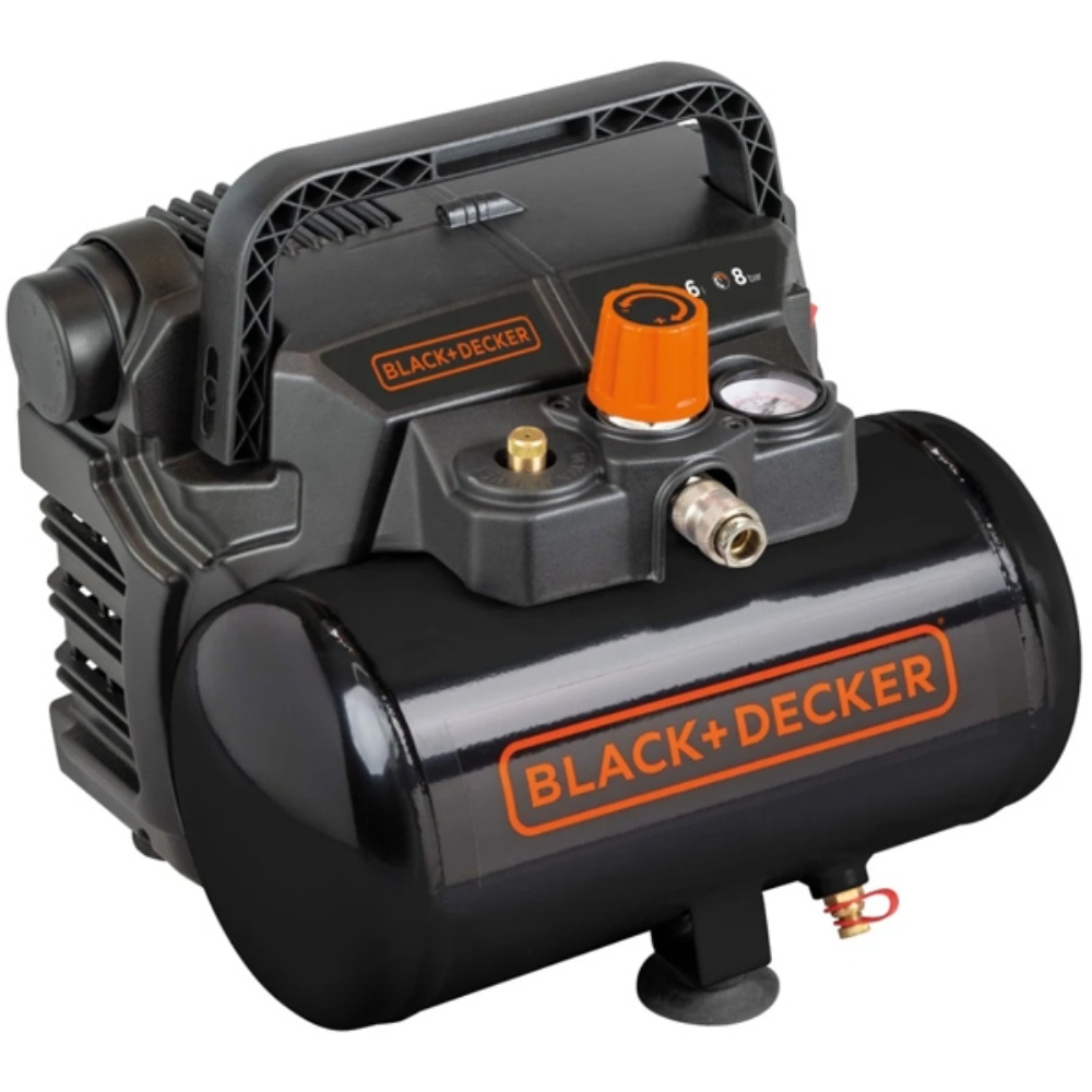 Oferte la Compresor aer fara ulei Black Decker BXCMD156HE, 1.5 CP, 6 l, 8 bar