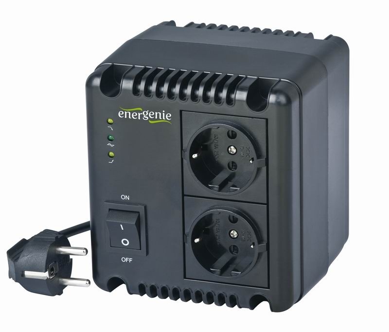Oferte la AVR  500VA, 2 x Schuko socket, GEMBIRD 'EG-AVR-0501' (include timbru verde 5 lei)
