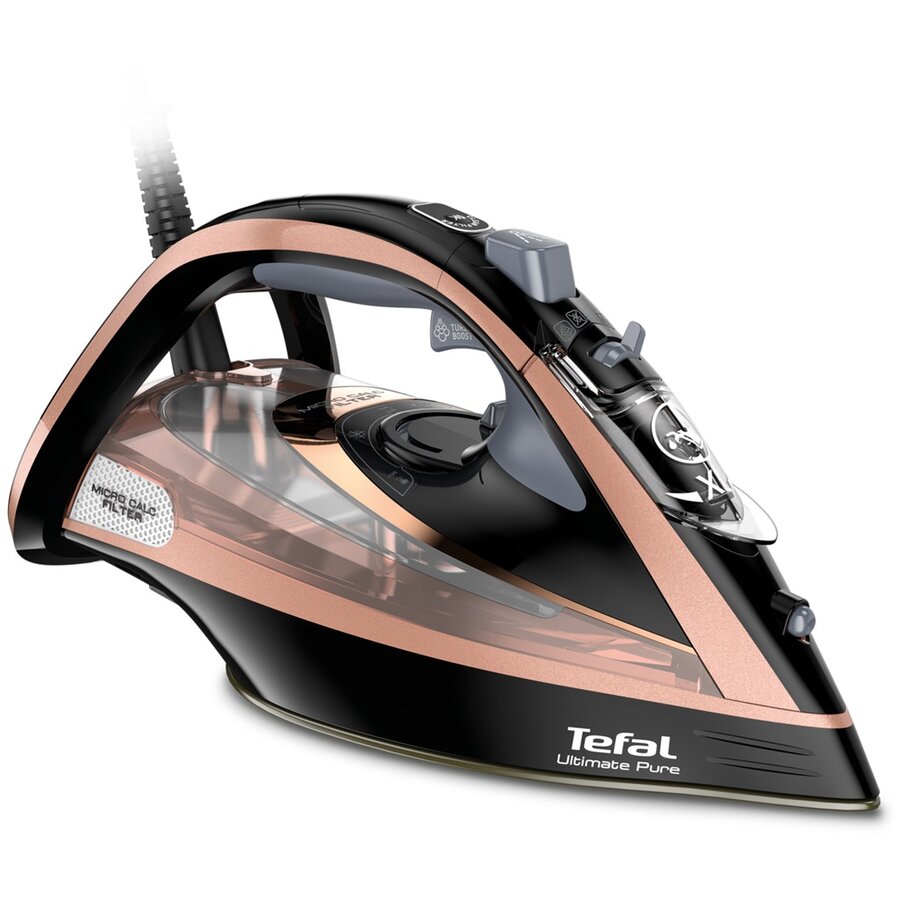 Oferte la Fier de Calcat Ultimate Pure FV9845 Dry & Steam Durilium Autoclean 3200W  Copper