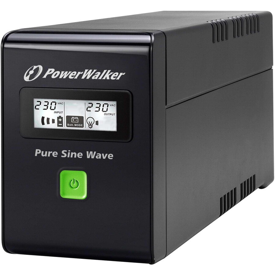Oferte la UPS Power Walker Line-Interactive 600VA 3x IEC C13, SINUS PUR, RJ11/RJ45, USB, LCD