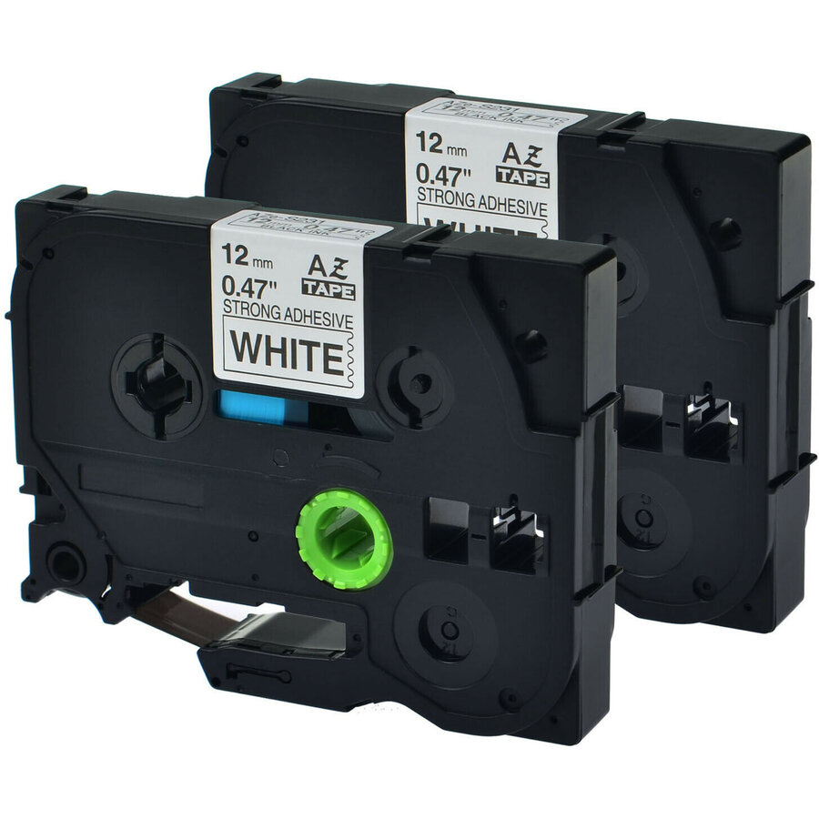 Oferte la Banda Laminata Compatibila Black on White, TZS241-WB, compatibila cu Brother P-Touch D400/D450/D600VP/E300VP/E550WVP/H500/P700/P750W, 18mm/8m, TZE241-WB