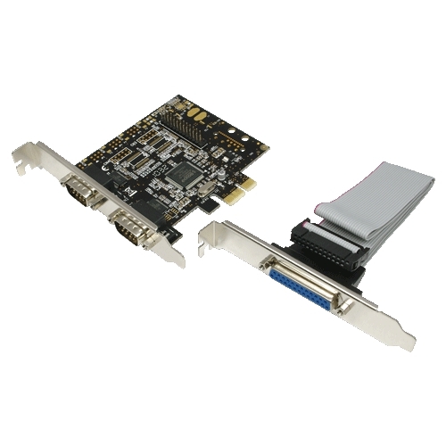 Card PCI-Express adaptor la 2 x SERIAL RS232 + 1 x PARALEL, Logilink 'PC0033'