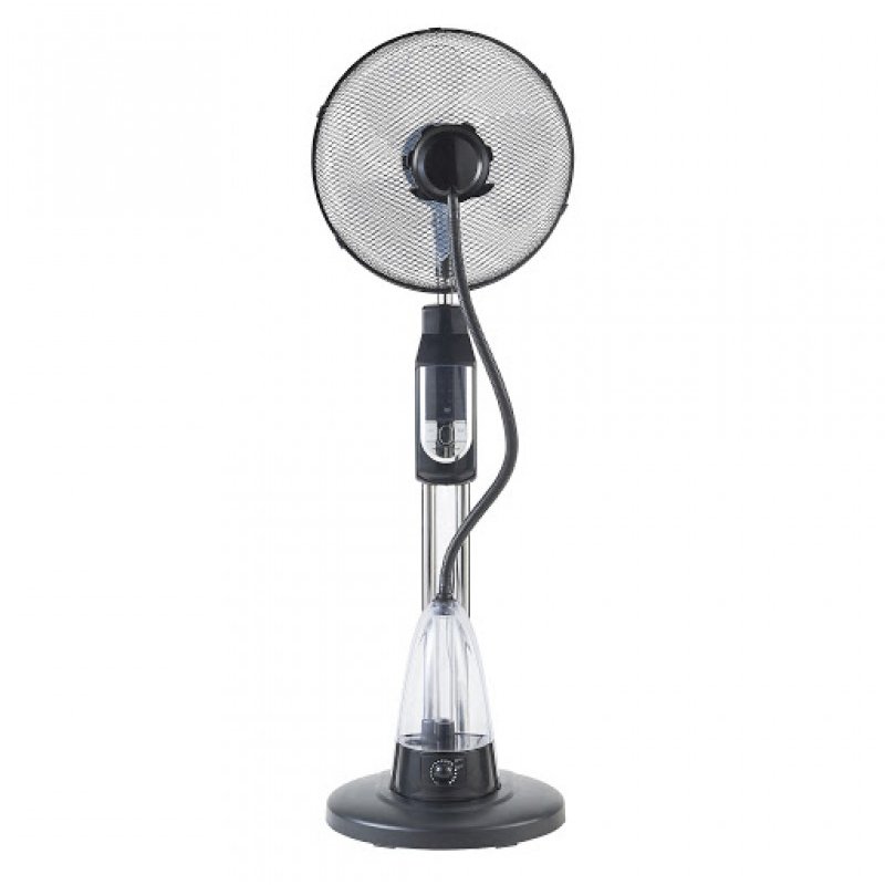 Oferte la Ventilator cu pulverizare apa AR5M39 Humi Magnum 70W 3 viteze 2 litri Umidificator cu ultrasunete Negru