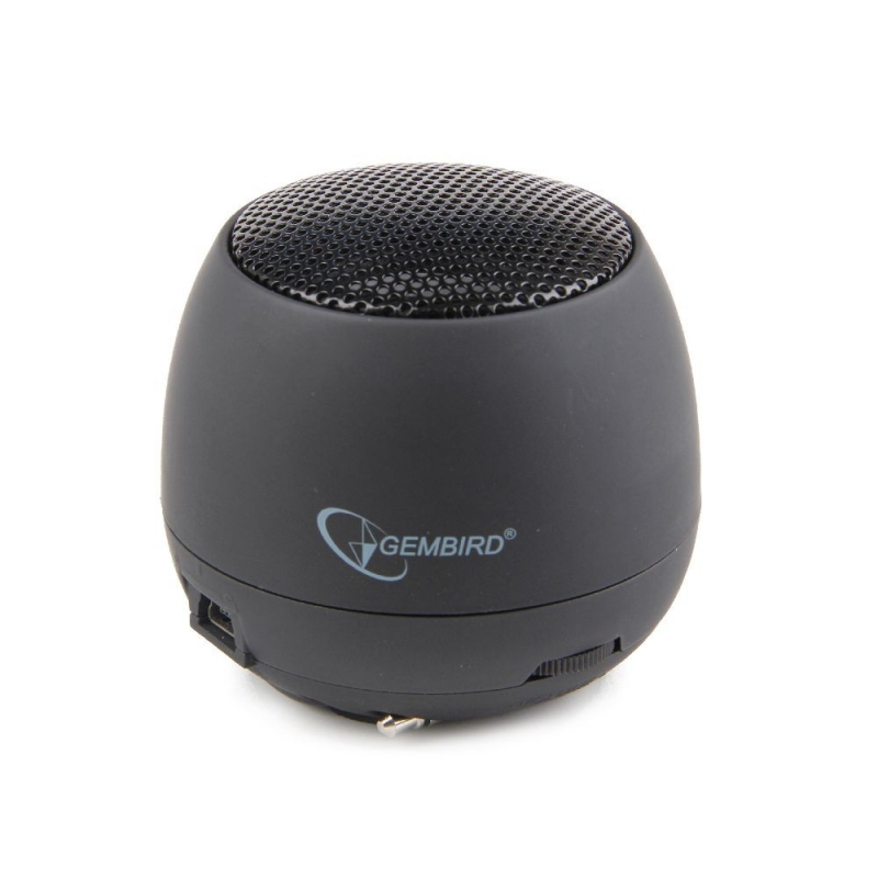 BOXE GEMBIRD 'SPK-103', portabile, RMS: 2W, negru, baterie 400mAh (include timbru verde 1 leu)