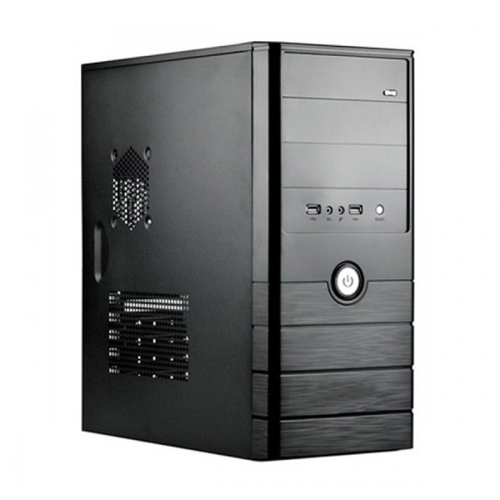 Oferte la CARCASA SPIRE ATX, front USB  &amp; audio, suport 2x 80mm fan, black, fara sursa 'SP1071B'
