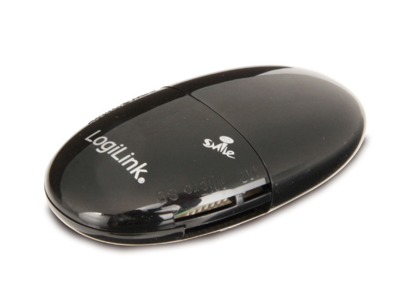 Oferte la Card Reader USB 2.0, all-in-one, Logilink Smile, black, 'CR0031'