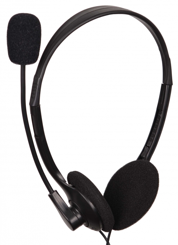 Oferte la Casti clasice cu microfon, control volum, Black Gembird 'MHS-123'