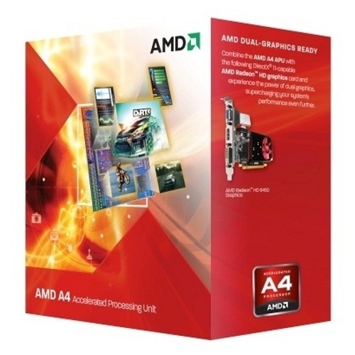 Oferte la CPU AMD skt FM2 A4  X2 4020 3.20/3.40GHz, 1MB cache,  65W, BOX 'AD4020OKHLBOX'