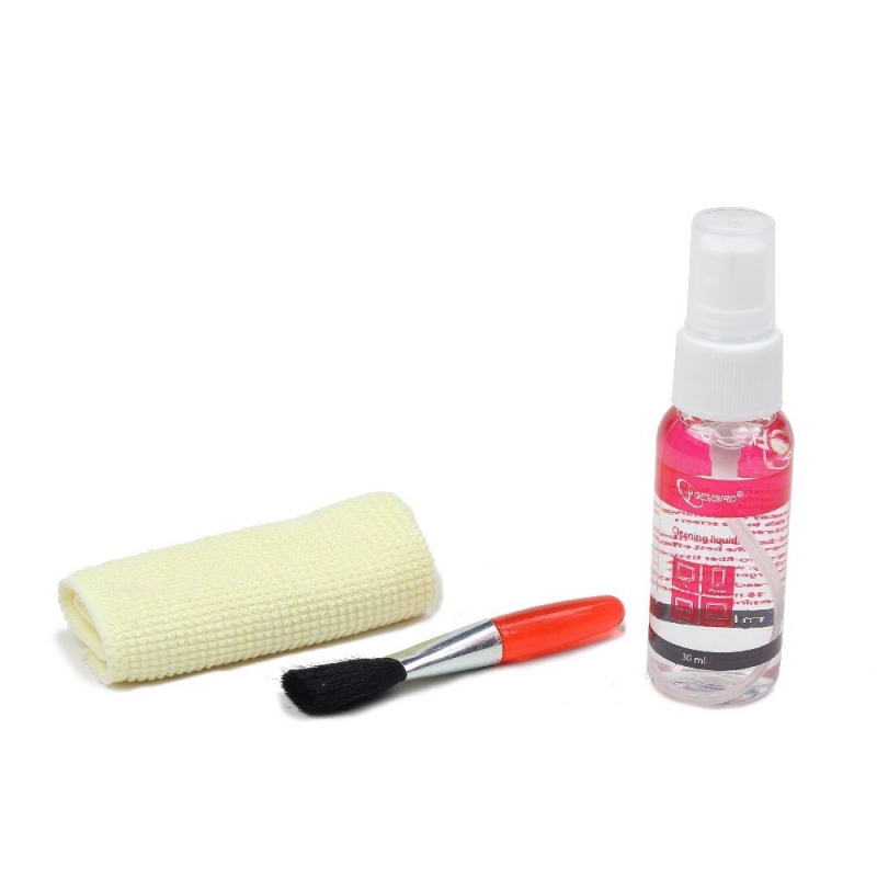 Oferte la Kit curatare LCD 3-in-1 - solutie curatare, pensula, servetel microfibra, Gembird 'CK-LCD-002' 'ACC-GEM0205004'